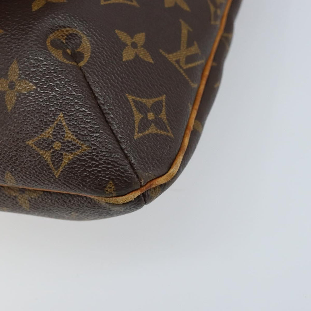 Louis Vuitton Musette Handbag Monogram Canvas Brown Canvas Shoulder Bag Bag (Pre-Owned)