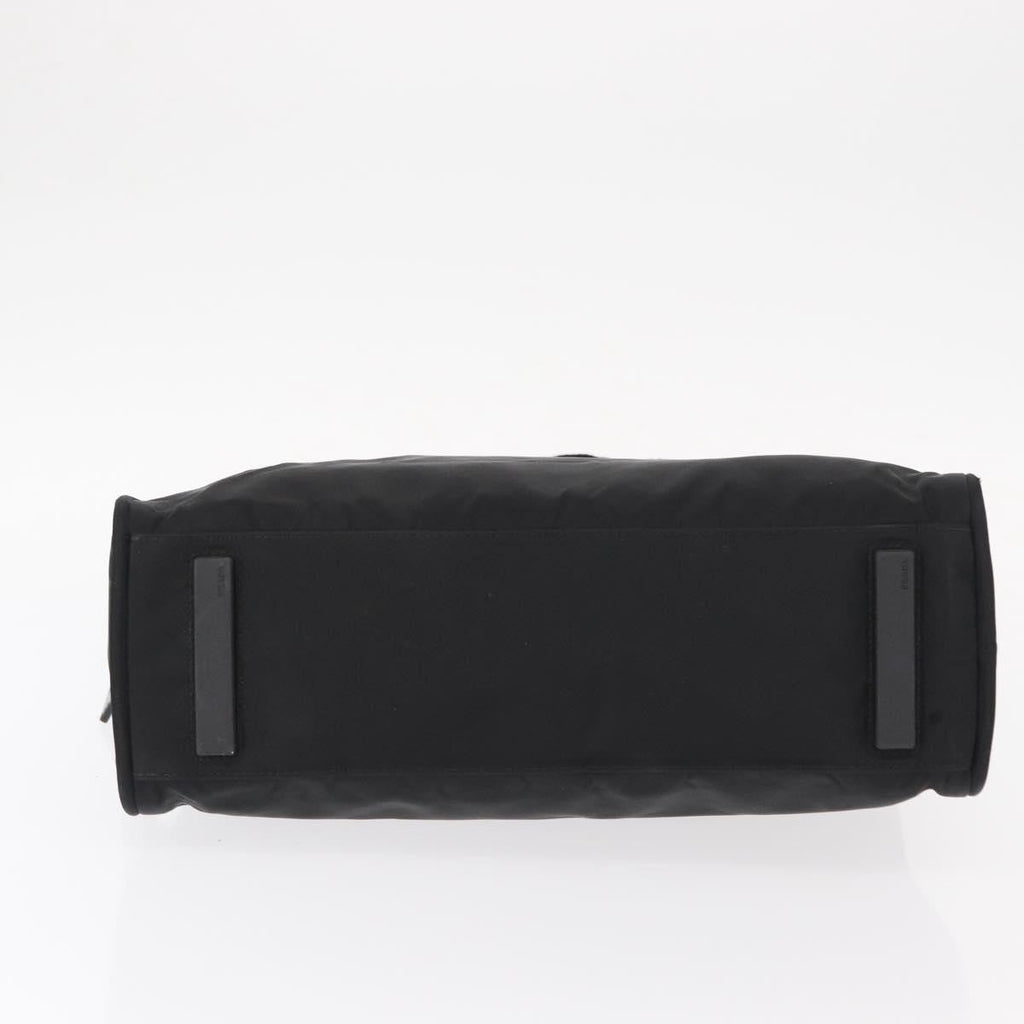 Prada Bowling Shoulder Bag Tessuto Black Nylon Shoulder Bag Bag (Pre-Owned)