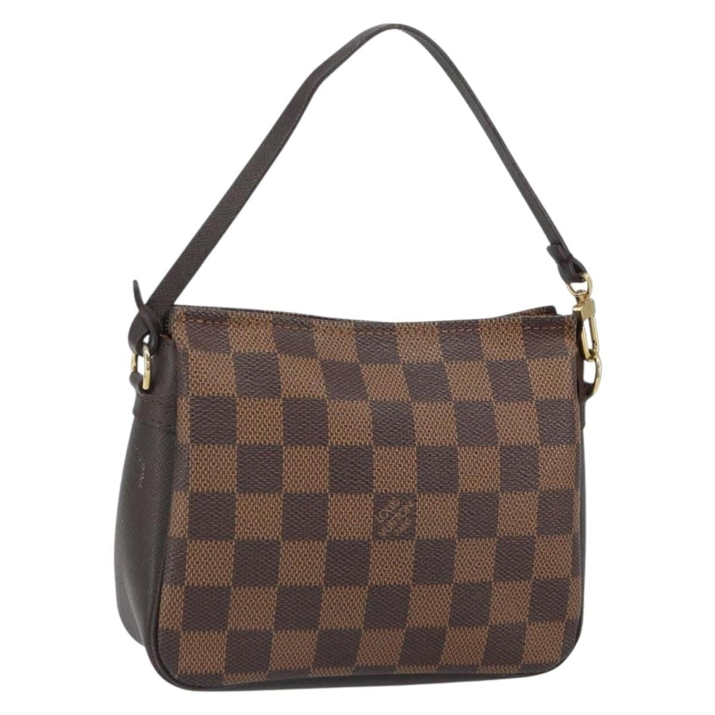 Louis Vuitton Trousse Make Up Bag Damier Canvas Brown Canvas Clutche & Pouche Bag (Pre-Owned)