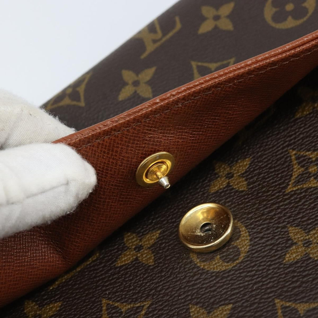 Louis Vuitton Dame Pochette Monogram Canvas Brown Canvas Clutche & Pouche Bag (Pre-Owned)