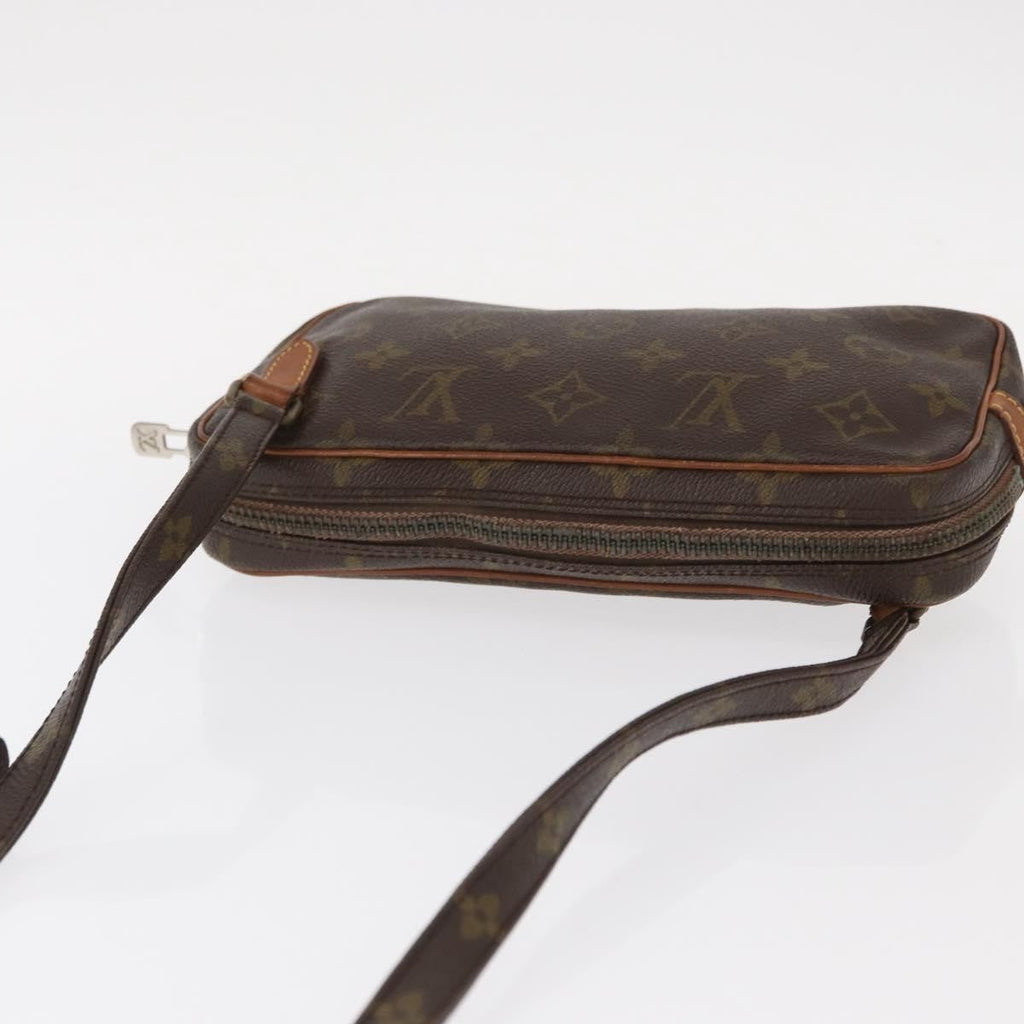 Louis Vuitton Pochette Marly Bandouliere Bag Monogram Canvas Brown Canvas Shoulder Bag Bag (Pre-Owned)