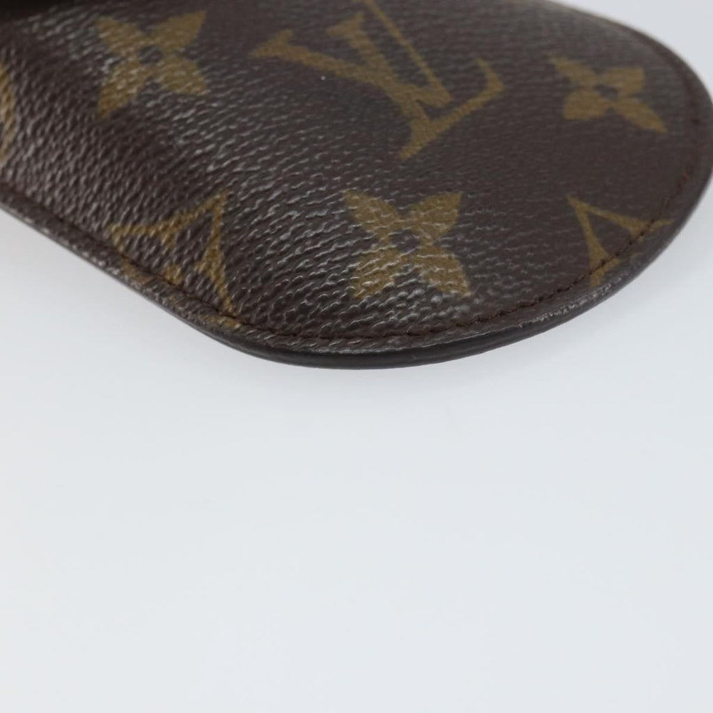 Louis Vuitton Etui À Lunette Canvas Brown Canvas Wallets Accessory (Pre-Owned)