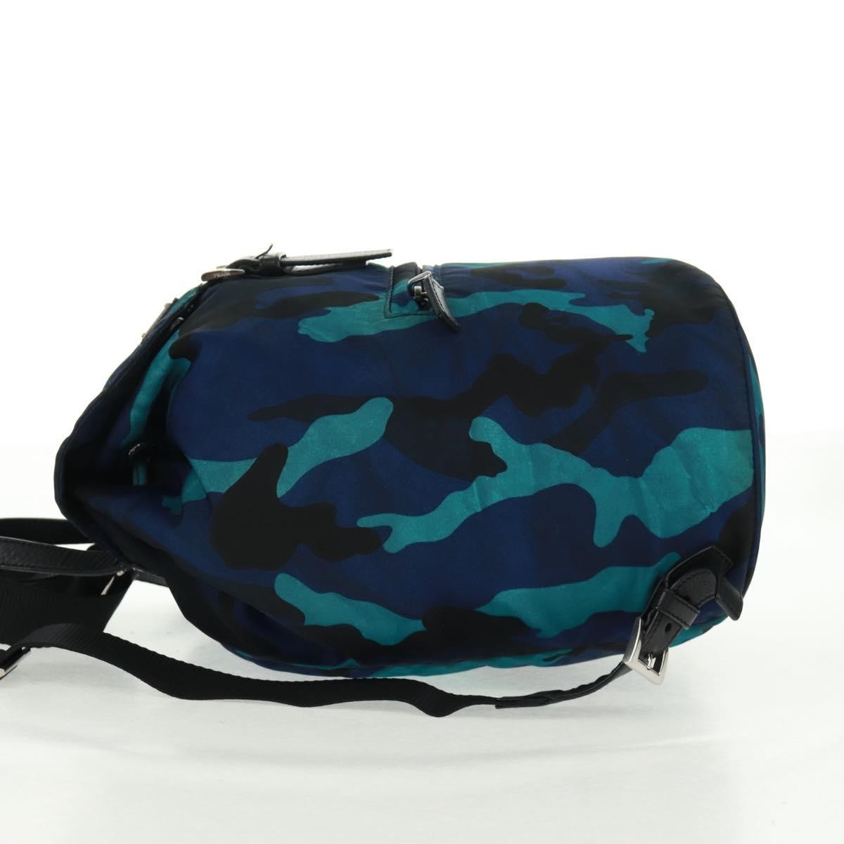 Prada Camouflage Backpack Tessuto Multicolour Nylon Backpack Bag (Pre-Owned)