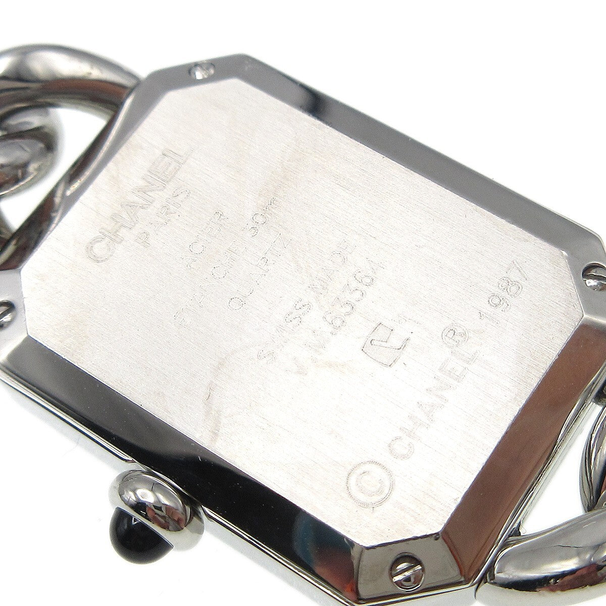 Chanel Premiere Chain Quartz Watch Stainless Steel Watch (Pre-Owned)