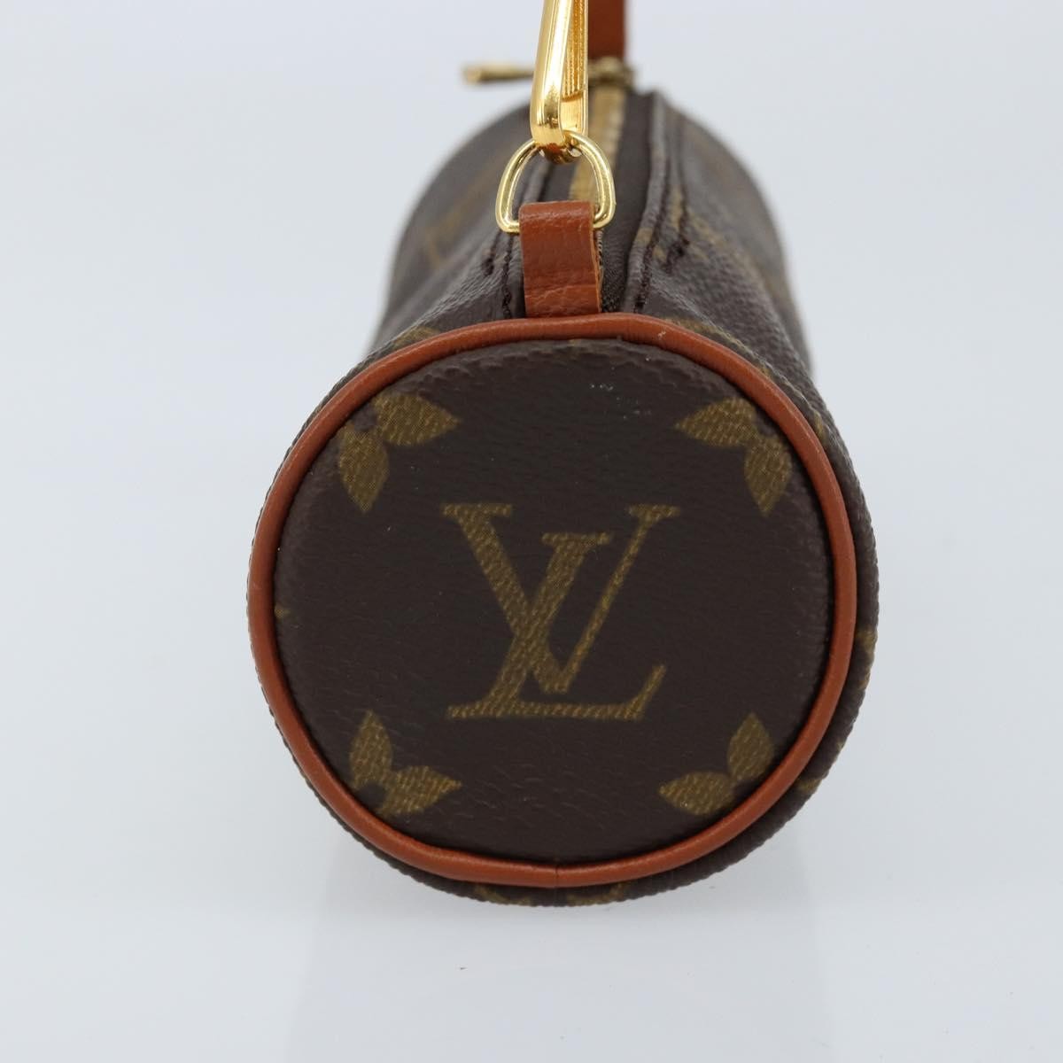 Louis Vuitton Papillon Pochette Monogram Canvas Brown Canvas Clutche & Pouche Bag (Pre-Owned)