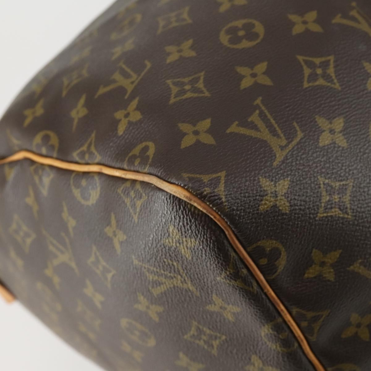 Louis Vuitton Keepall Bag Monogram Canvas Brown Canvas Travel Bag Bag (Pre-Owned)