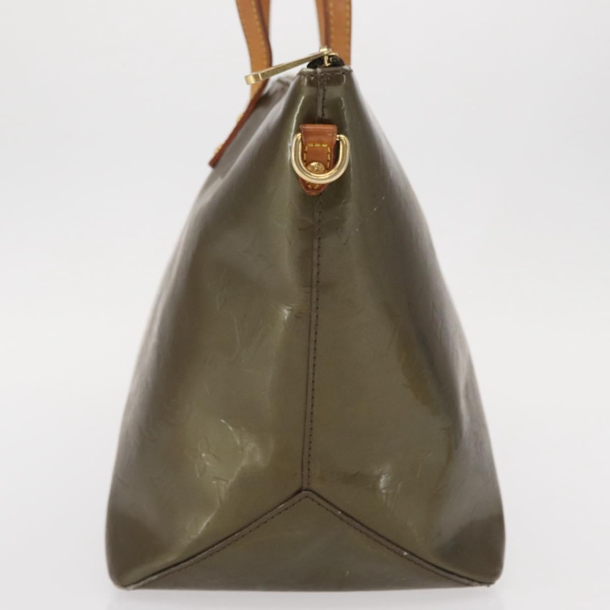 Louis Vuitton Bellevue Handbag Monogram Vernis Brown Patent_Leather Tote Bag Bag (Pre-Owned)