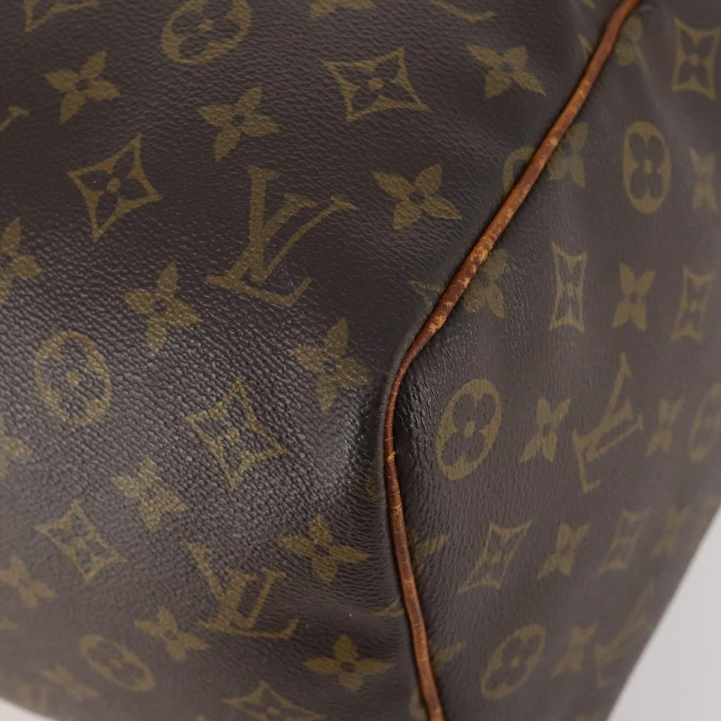 Louis Vuitton Keepall Bag Monogram Canvas Brown Canvas Travel Bag Bag (Pre-Owned)