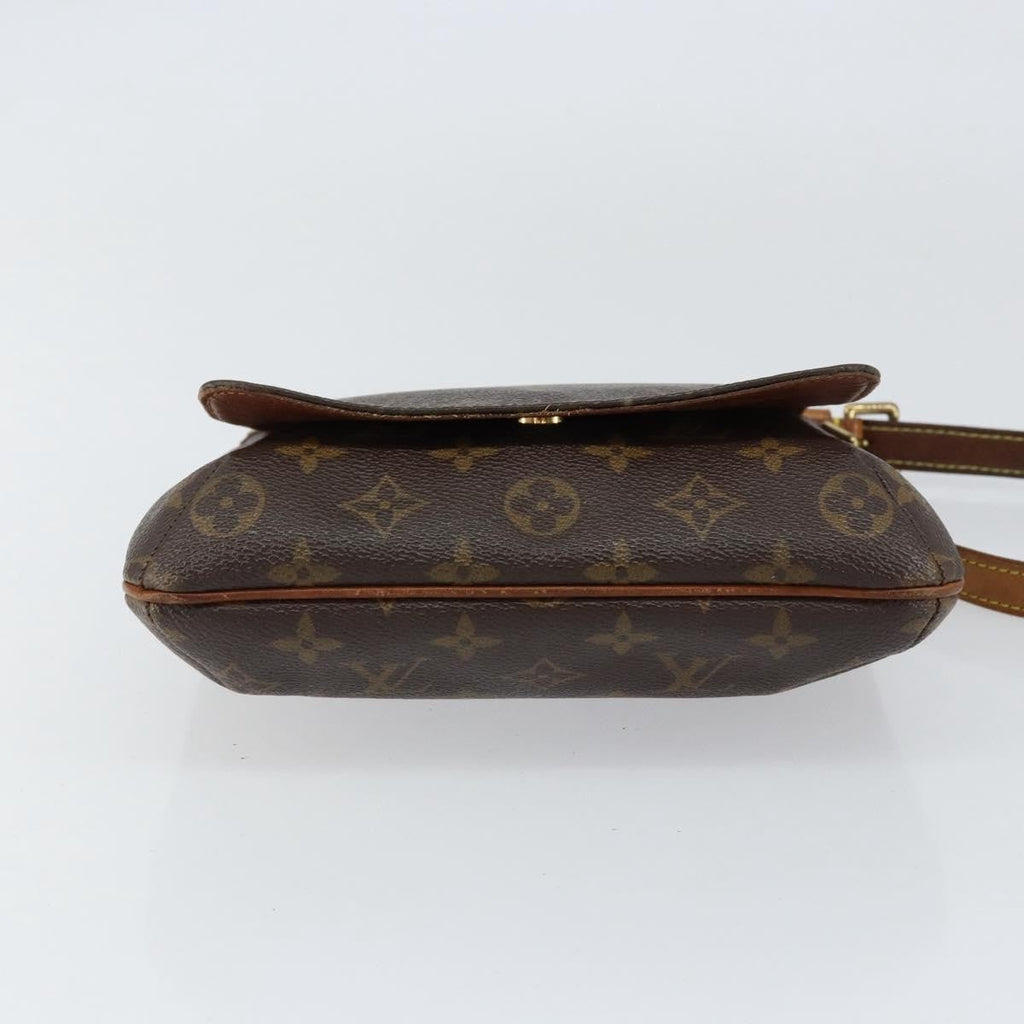 Louis Vuitton Musette Salsa Handbag Monogram Canvas Brown Canvas Shoulder Bag Bag (Pre-Owned)