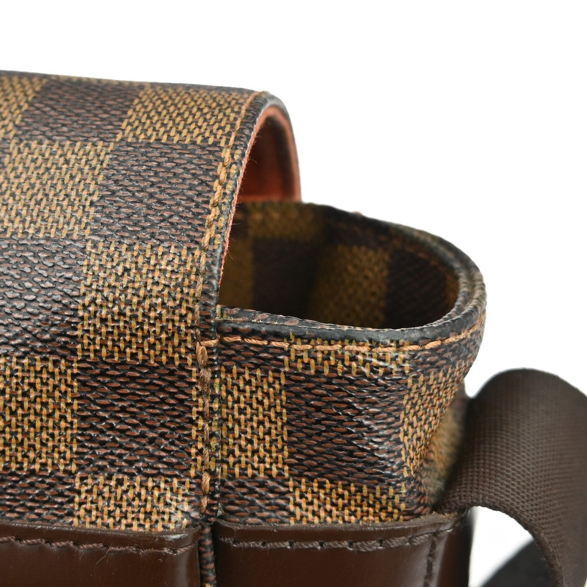 Louis Vuitton Bastille Bag Damier Brown Canvas Shoulder Bag Bag (Pre-Owned)
