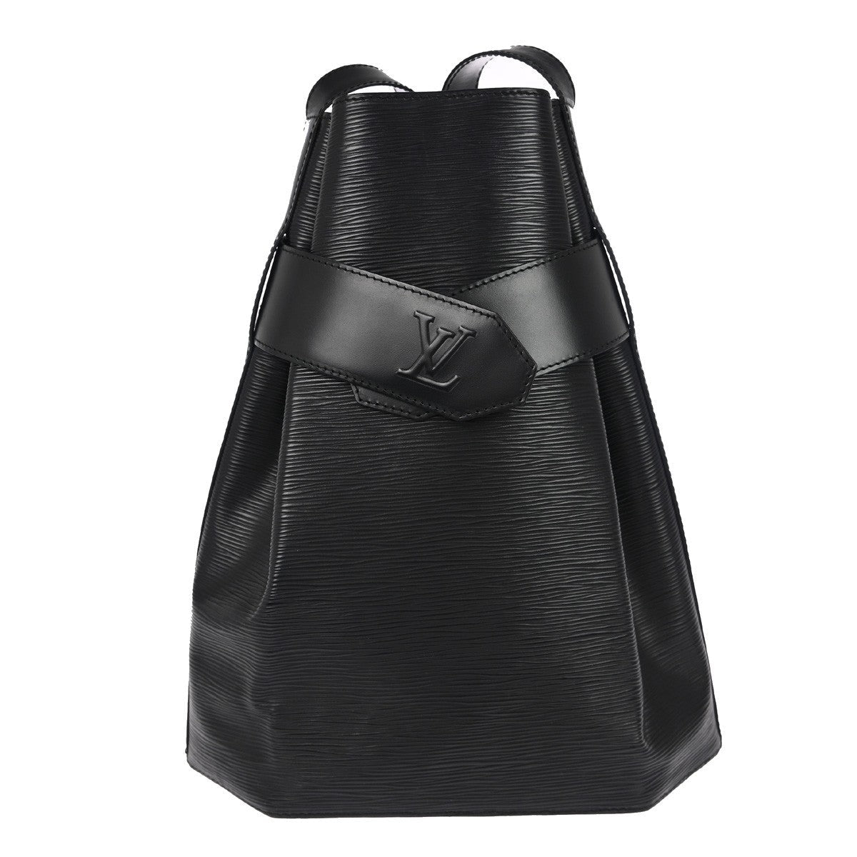 Louis Vuitton Vintage Sac D'epaule Handbag Epi Leather Black Leather Shoulder Bag Bag (Pre-Owned)