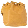 Louis Vuitton Petit Noe Handbag Epi Leather Yellow Leather Shoulder Bag Bag (Pre-Owned)
