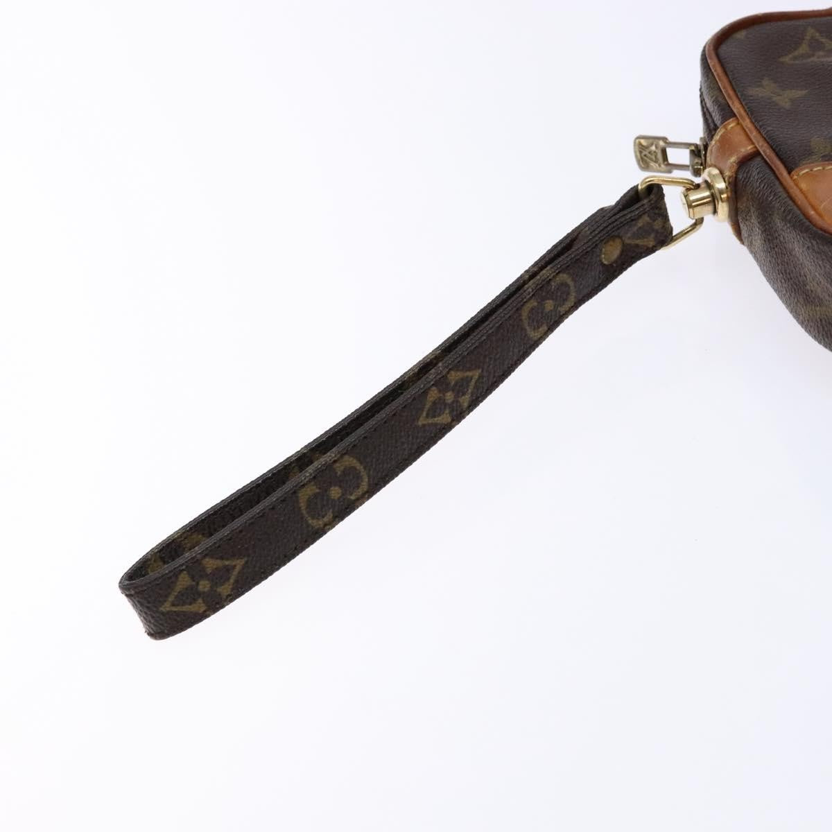Louis Vuitton Marly Dragonne Clutch Monogram Canvas Brown Canvas Clutche & Pouche Bag (Pre-Owned)