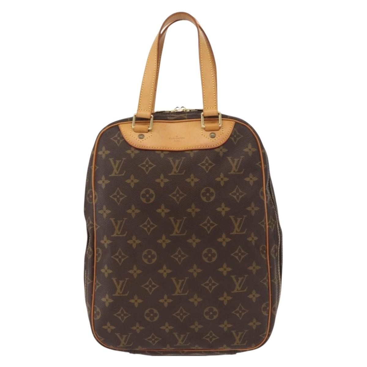 Louis Vuitton Excursion Handbag Monogram Canvas Brown Canvas Handbag (Pre-Owned)