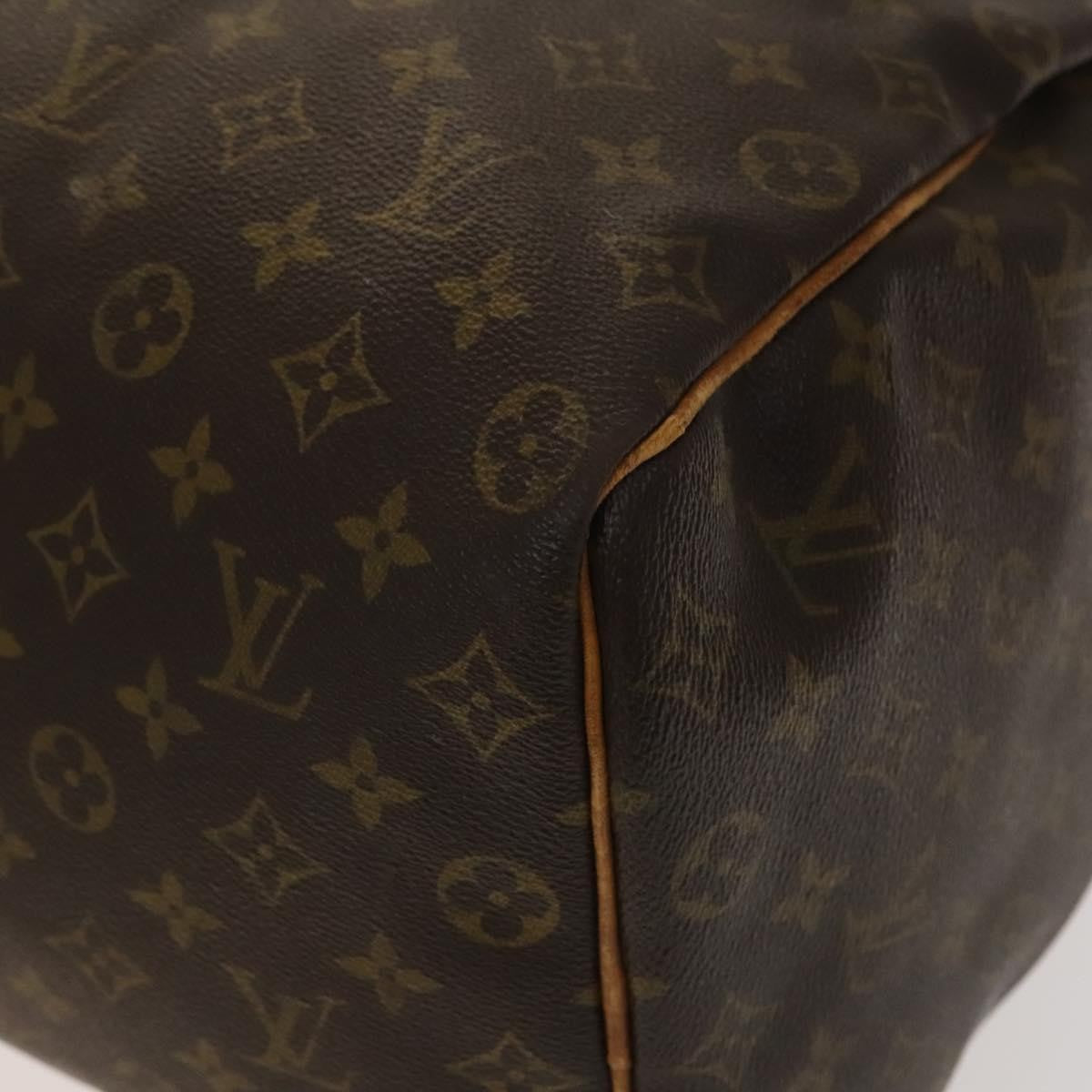 Louis Vuitton Keepall Bag Monogram Canvas Brown Canvas Travel Bag Bag (Pre-Owned)