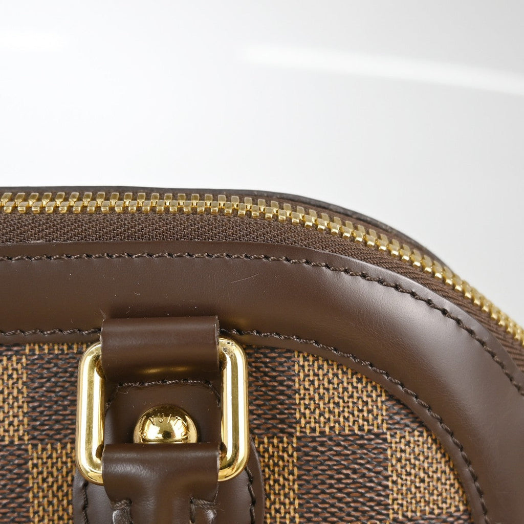 Louis Vuitton Trevi Handbag Damier Brown Canvas Handbag (Pre-Owned)
