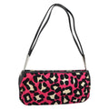 Bottega Veneta Vintage Shoulder Bag Canvas Pink Canvas Shoulder Bag Bag (Pre-Owned)