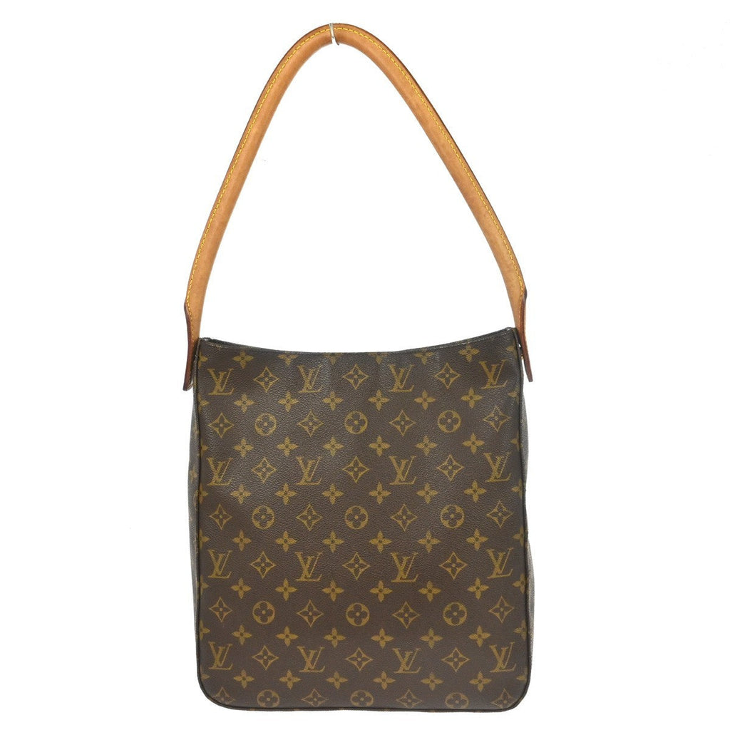 Louis Vuitton Monogram Looping Handbag Monogram Canvas Brown Canvas Handbag (Pre-Owned)