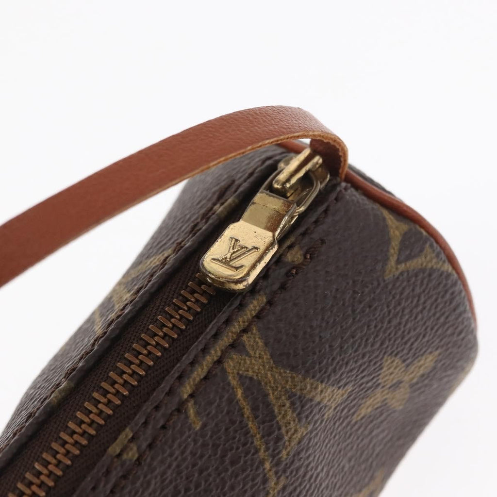 Louis Vuitton Papillon Pochette Monogram Canvas Brown Canvas Clutche & Pouche Bag (Pre-Owned)