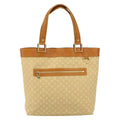 Louis Vuitton Lucille Handbag Mini Lin Beige Canvas Tote Bag Bag (Pre-Owned)