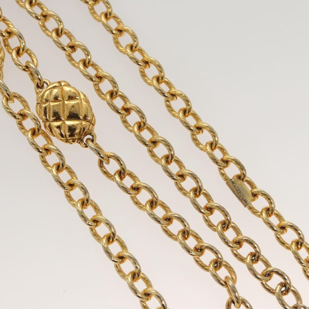 Chanel Cc Station Chain Belt Metal Gold Metal Belts Accessory (Pre-Owned)