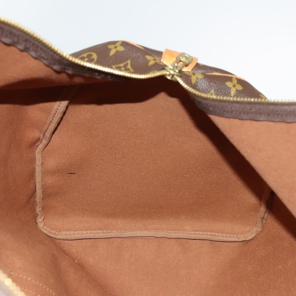 Louis Vuitton Keepall Bag Monogram Canvas Brown Canvas Travel Bag Bag (Pre-Owned)