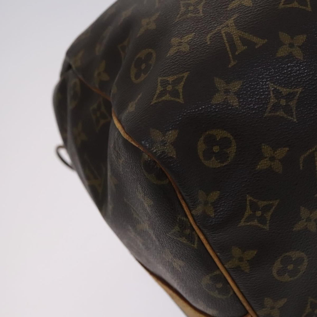 Louis Vuitton Keepall Bandouliere Bag Monogram Canvas Brown Canvas Travel Bag Bag (Pre-Owned)