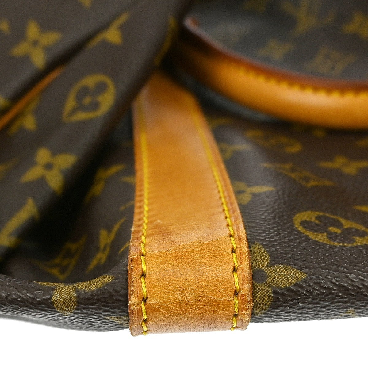 Louis Vuitton Keepall Bag Monogram Canvas Brown Canvas Travel Bag Bag (Pre-Owned)