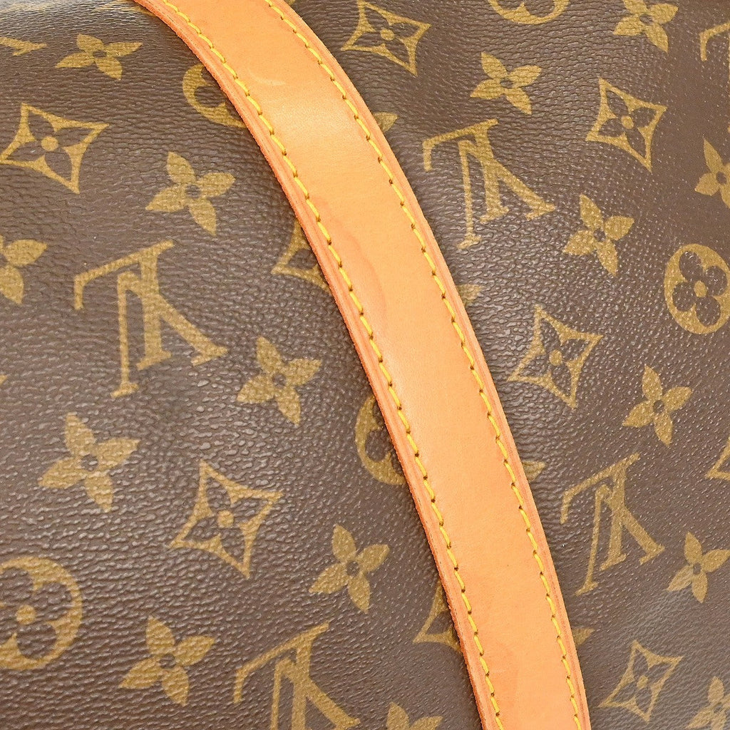 Louis Vuitton Keepall Bag Monogram Canvas Brown Canvas Travel Bag Bag (Pre-Owned)