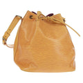 Louis Vuitton Petit Noe Handbag Epi Leather Yellow Leather Shoulder Bag Bag (Pre-Owned)