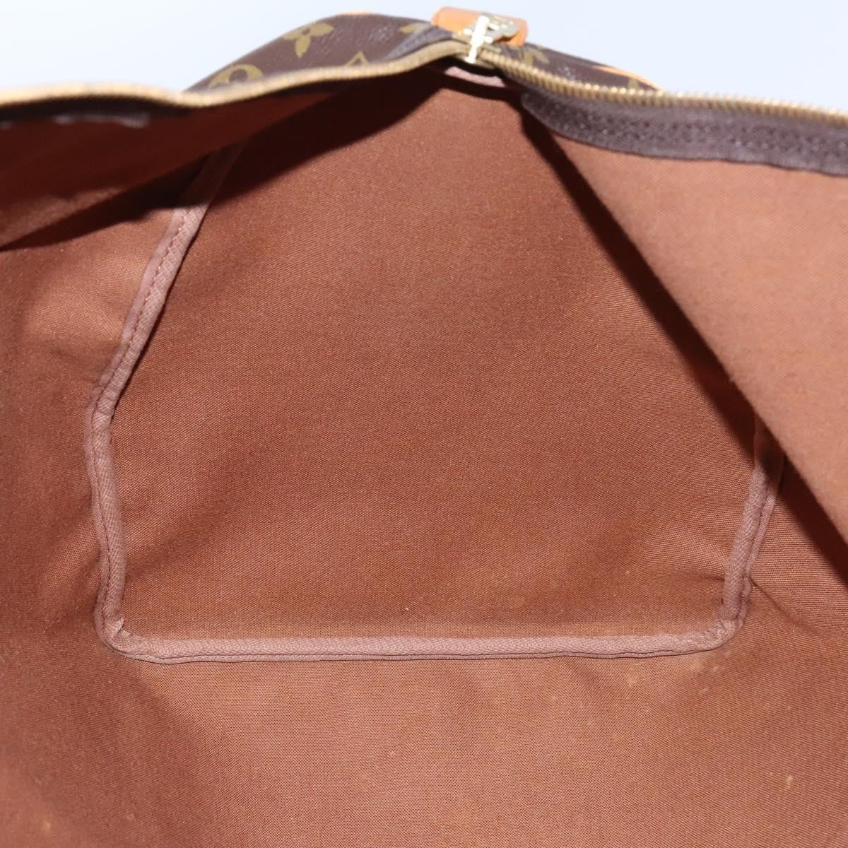 Louis Vuitton Keepall Bag Monogram Canvas Brown Canvas Travel Bag Bag (Pre-Owned)