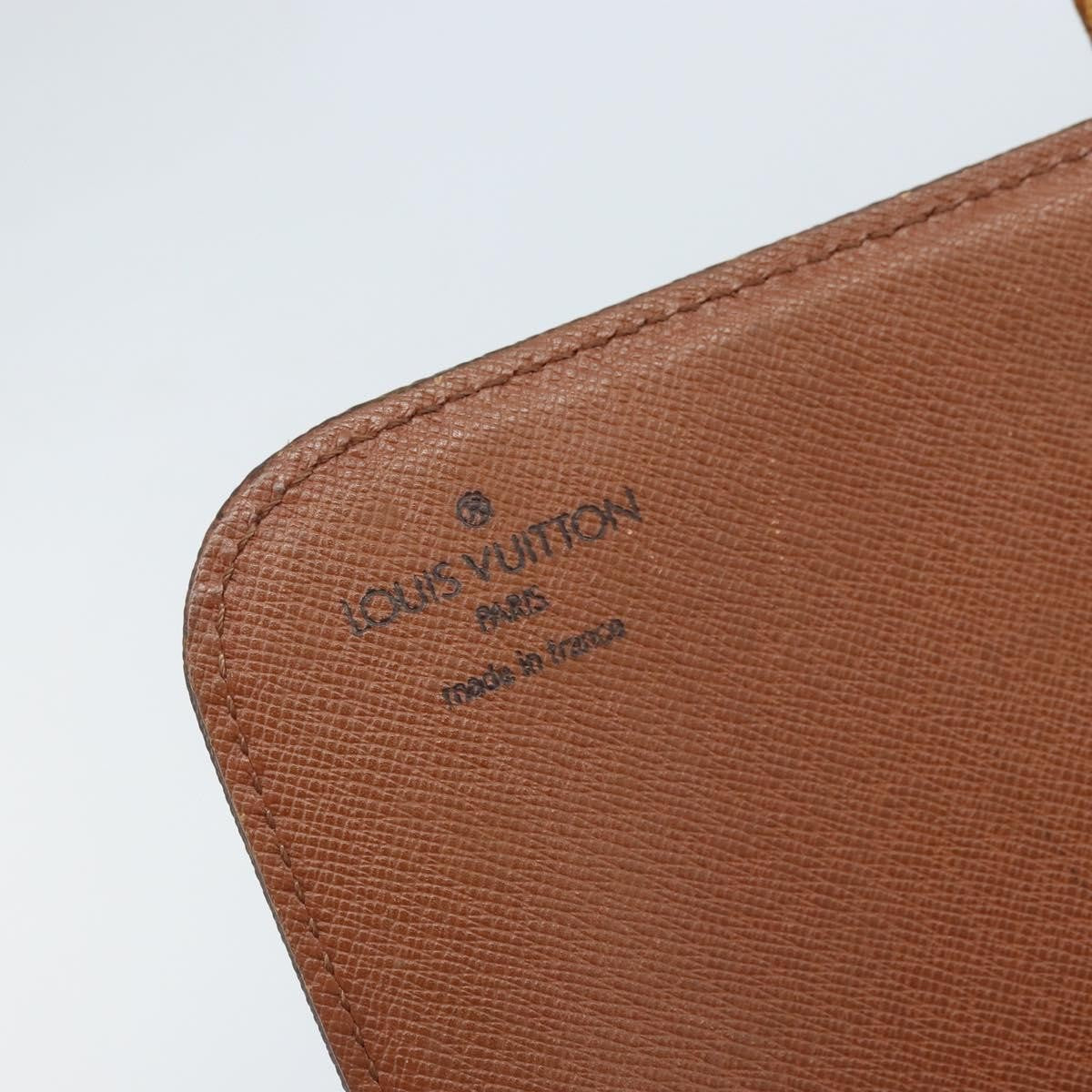 Louis Vuitton Cartouchiere Handbag Monogram Canvas Brown Canvas Shoulder Bag Bag (Pre-Owned)