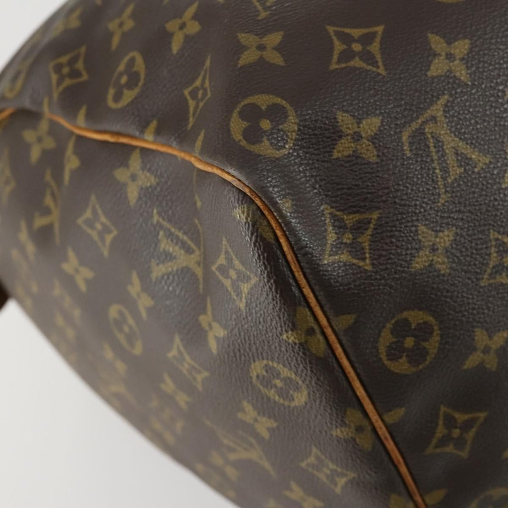 Louis Vuitton Keepall Bag Monogram Canvas Brown Canvas Travel Bag Bag (Pre-Owned)
