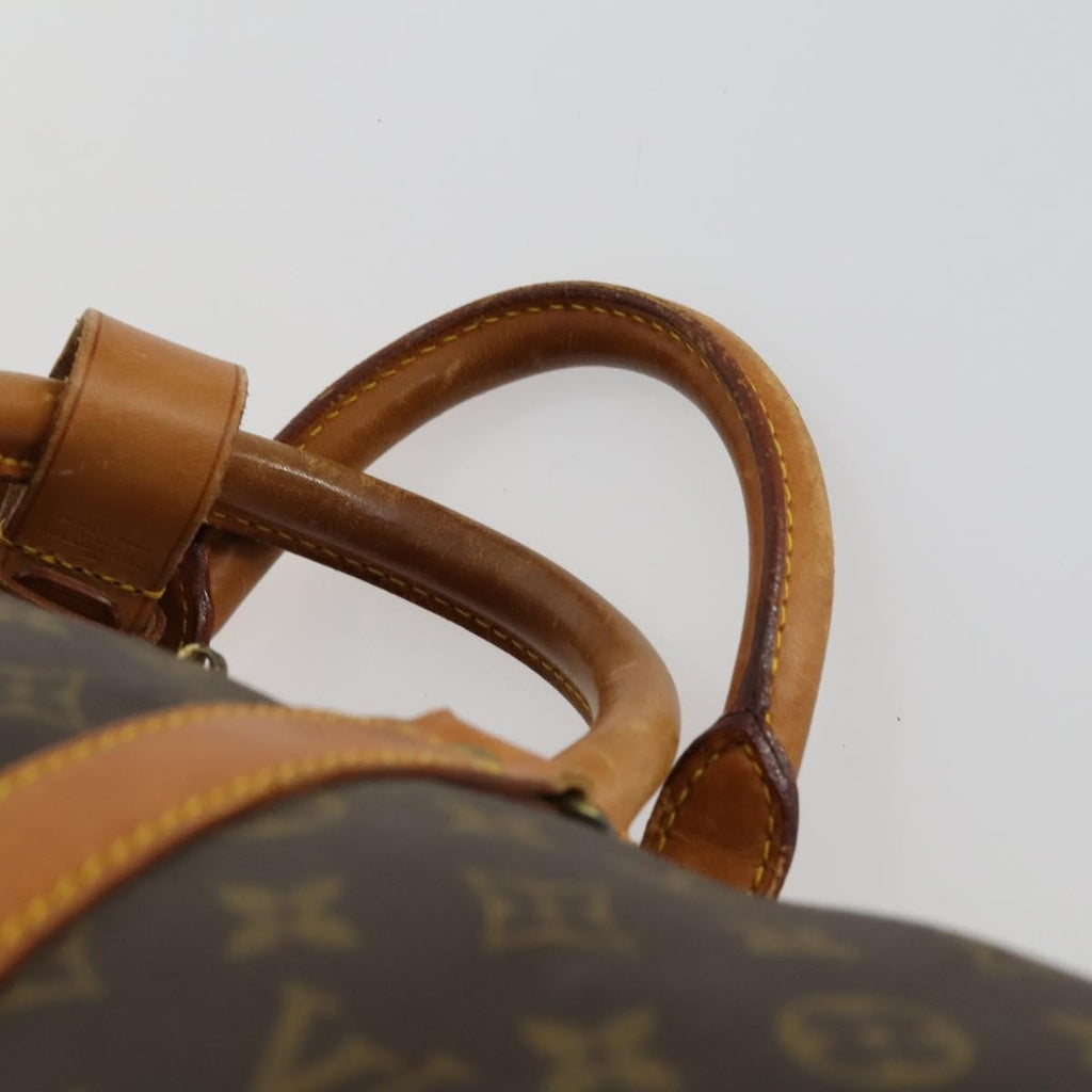 Louis Vuitton Keepall Bag Monogram Canvas Brown Canvas Travel Bag Bag (Pre-Owned)