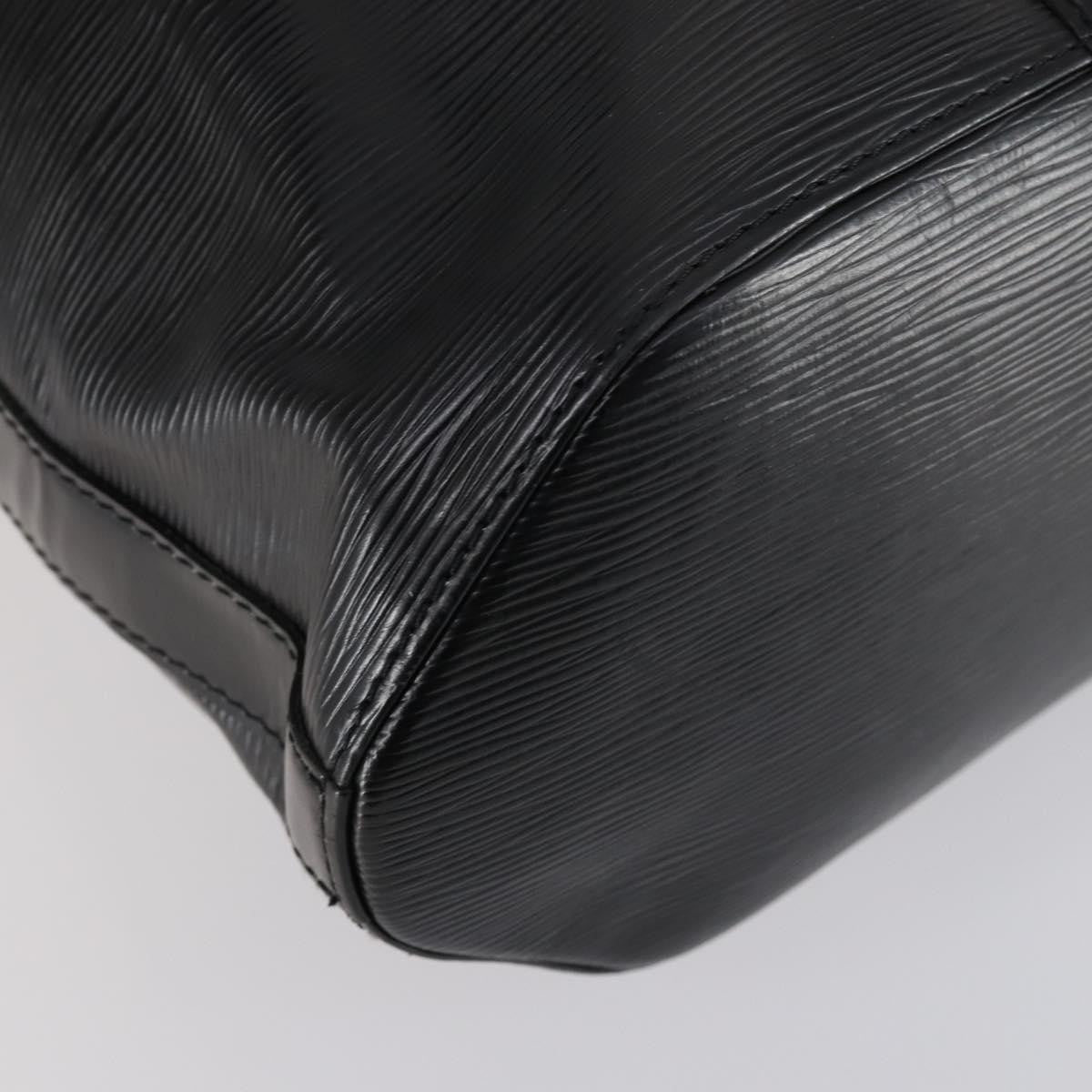 Louis Vuitton Sac A Dos Drawstring Backpack Epi Leather Black Leather Bag (Pre-Owned)