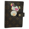 Louis Vuitton Agenda Cover Monogram Panda Brown Canvas Wallets Accessory (Pre-Owned)