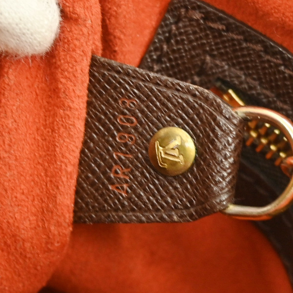Louis Vuitton Marais Bucket Bag Damier Brown Canvas Tote Bag Bag (Pre-Owned)