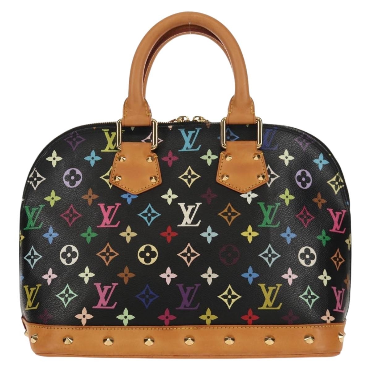 Louis Vuitton Alma Handbag Monogram Multicolor Multicolour Canvas Handbag (Pre-Owned)