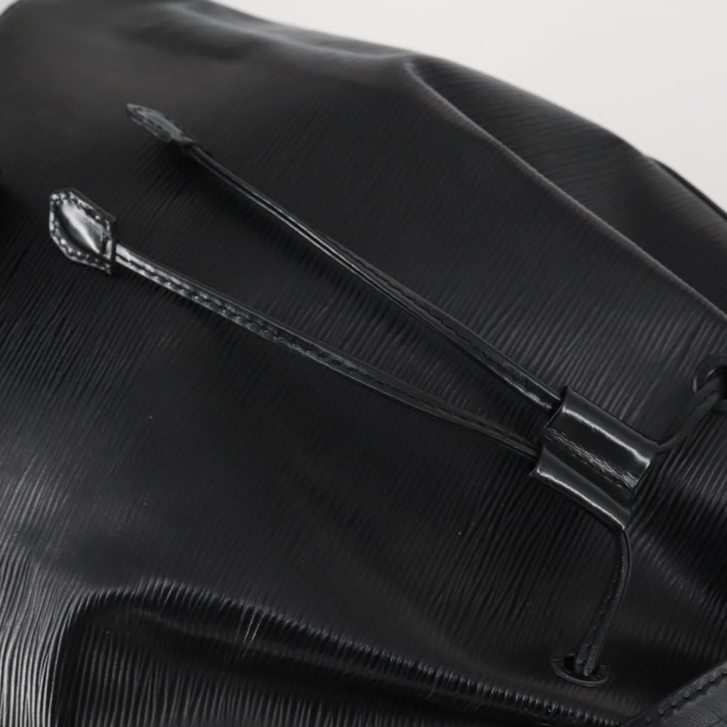 Louis Vuitton Sac A Dos Drawstring Backpack Epi Leather Black Leather Bag (Pre-Owned)