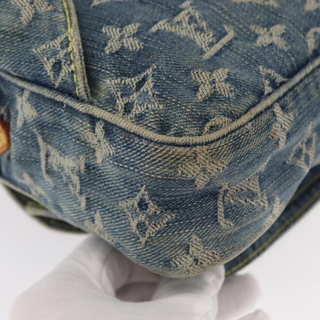 Louis Vuitton Bum Bag Denim Blue Denim_Jeans Shoulder Bag Bag (Pre-Owned)