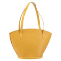Louis Vuitton Saint Jacques Handbag Epi Leather Yellow Leather Handbag (Pre-Owned)