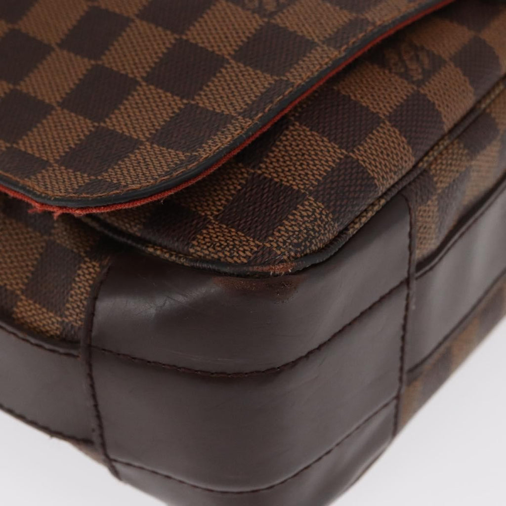 Louis Vuitton Bastille Bag Damier Brown Canvas Shoulder Bag Bag (Pre-Owned)