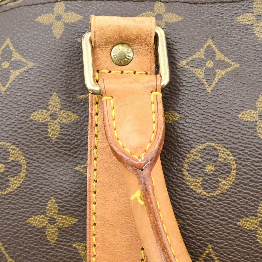 Louis Vuitton Keepall Bandouliere Bag Monogram Canvas Brown Canvas Travel Bag Bag (Pre-Owned)