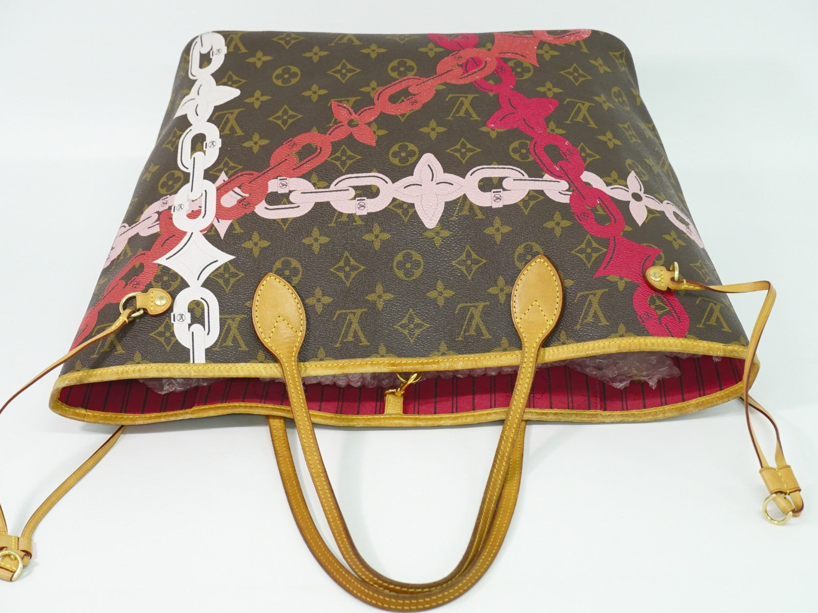 Louis Vuitton Neverfull Nm Tote Limited Edition Bay Monogram Canvas Brown Canvas Tote Bag Bag (Pre-Owned)