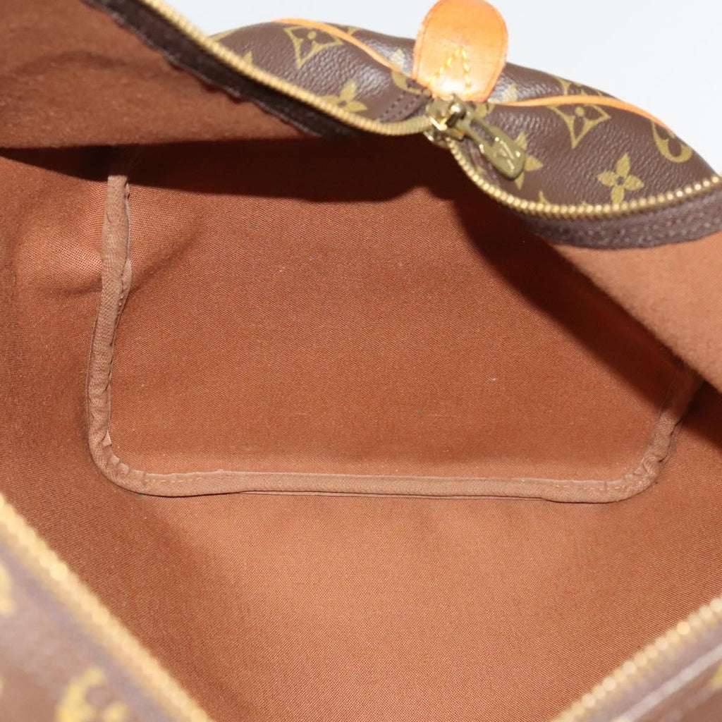Louis Vuitton Keepall Bag Monogram Canvas Brown Canvas Travel Bag Bag (Pre-Owned)
