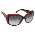 Chanel Logo Cc Sunglasses Plastic Red Plastic Sunglasse Accessory (Pre-Owned)