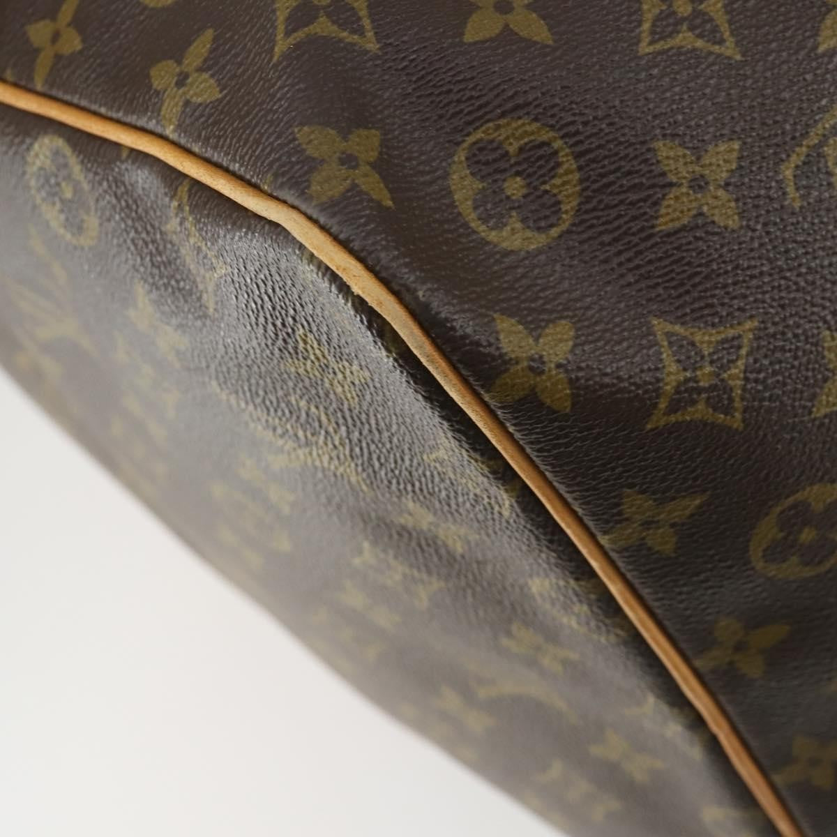 Louis Vuitton Keepall Bag Monogram Canvas Brown Canvas Travel Bag Bag (Pre-Owned)