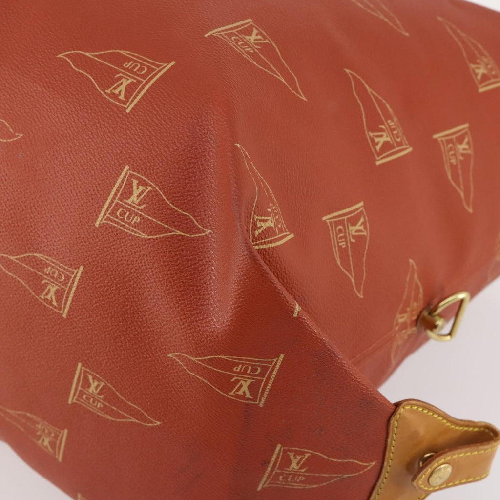 Louis Vuitton Cup Garment Cover Coated Canvas Red Pvc Travel Bag Bag (Pre-Owned)