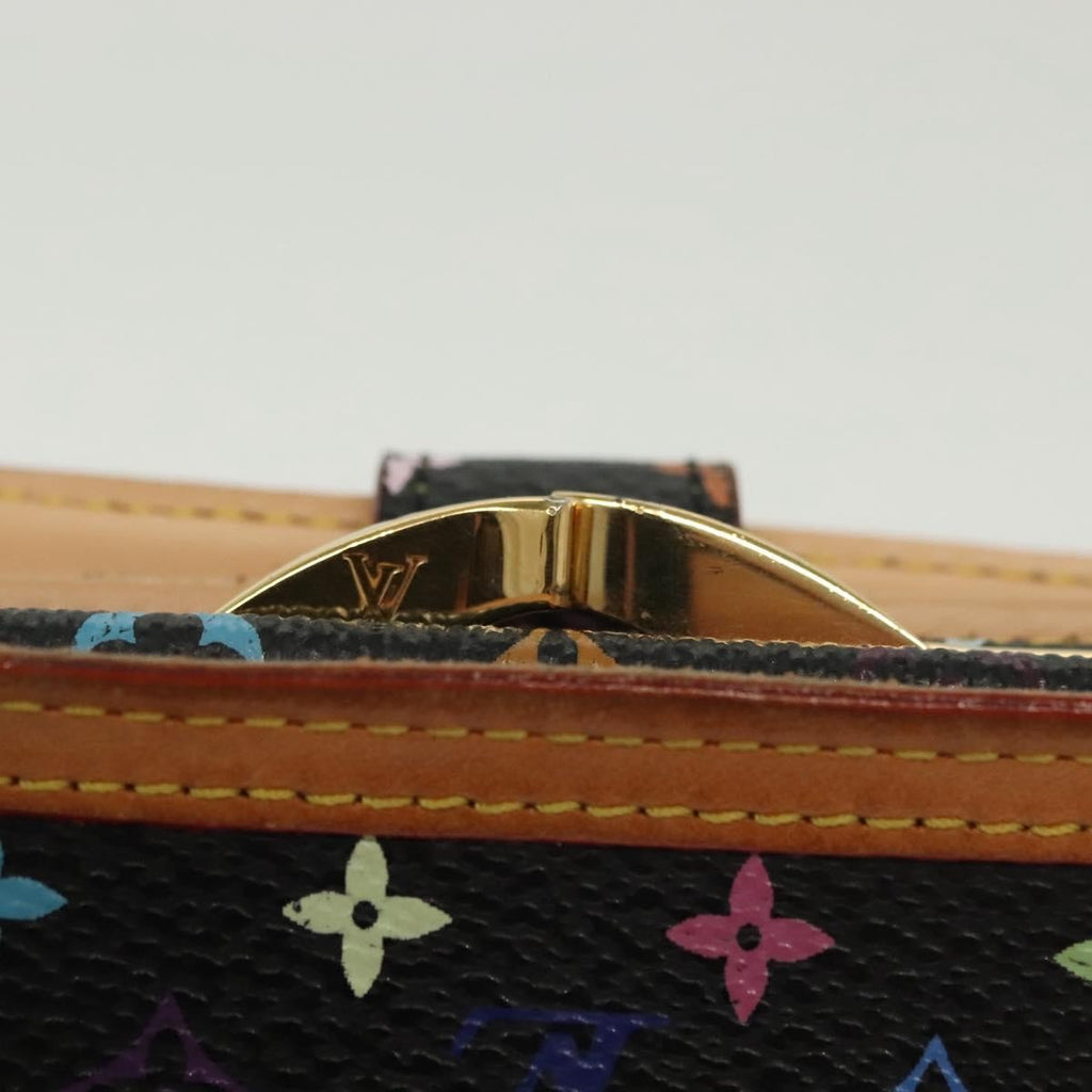 Louis Vuitton Portefeuille Viennois Monogram Canvas Black Canvas Wallets Accessory (Pre-Owned)