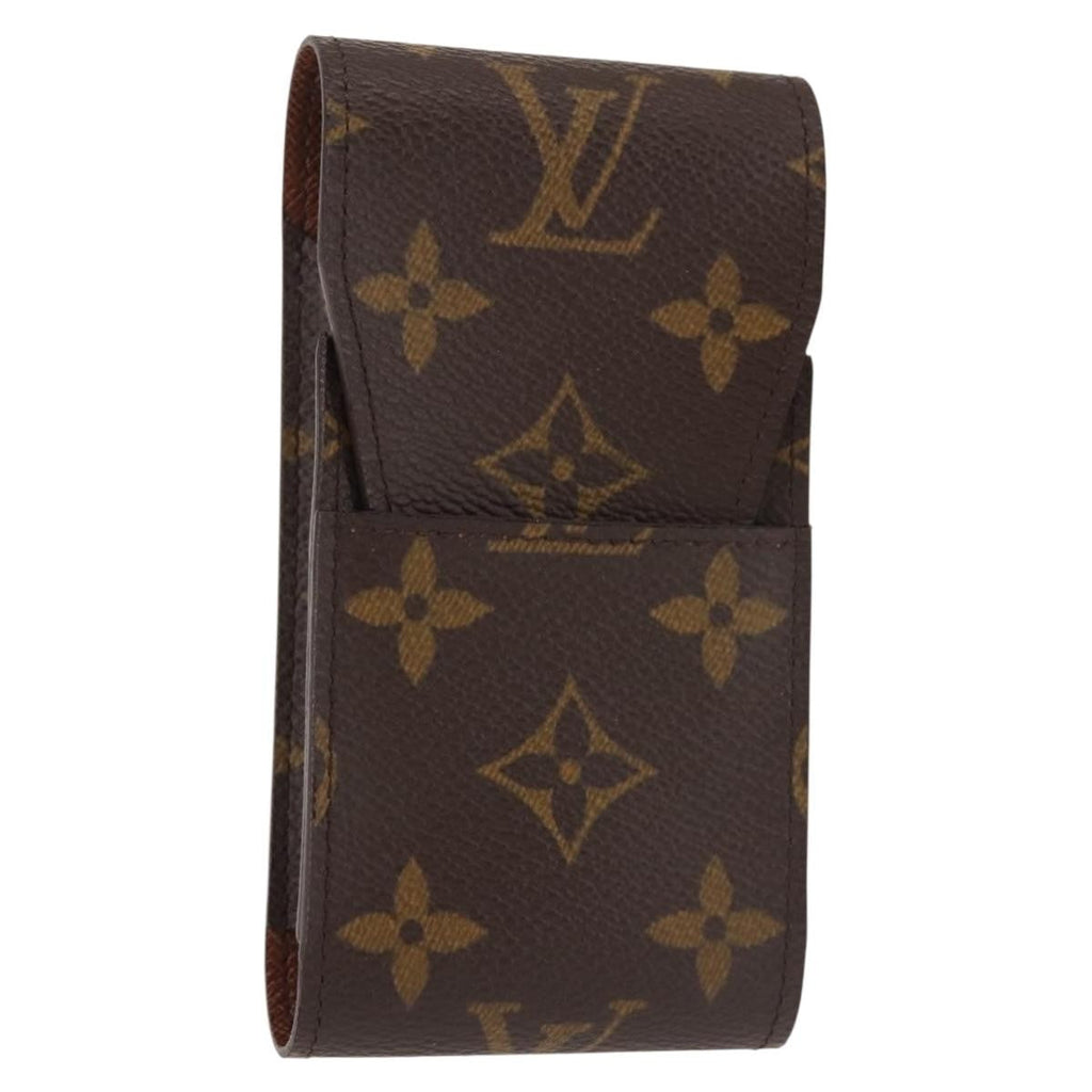 Louis Vuitton Etui Cigarette Case Monogram Canvas Brown Canvas Accessory (Pre-Owned)